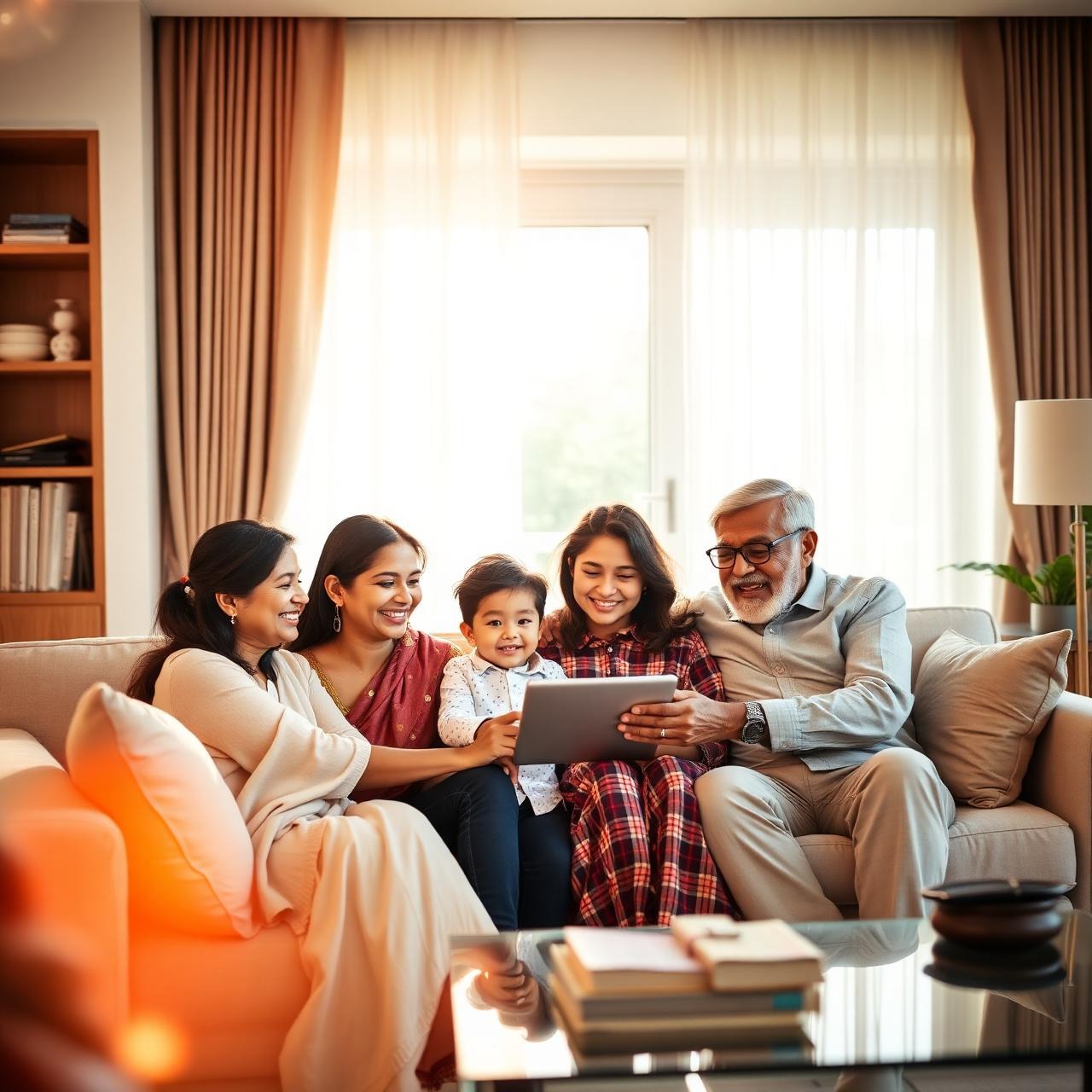 Family planning their financial future